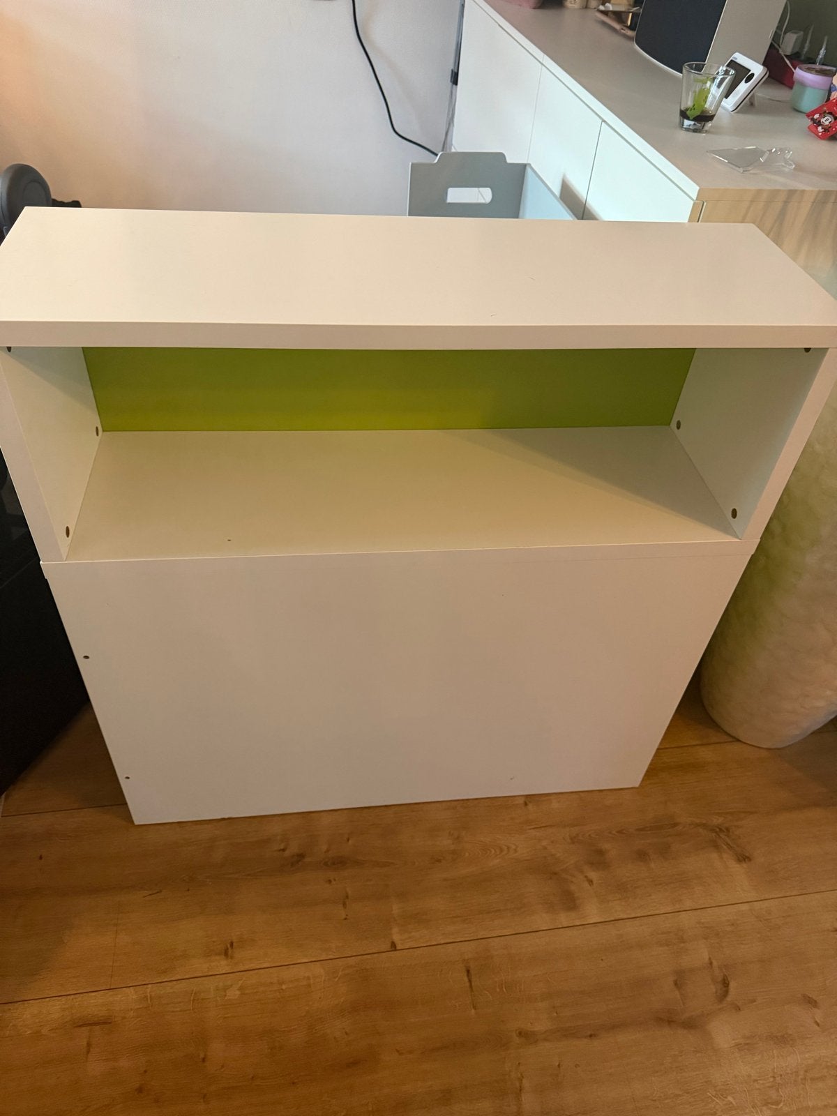 IKEA Flaxa hoofdbord met uitschuifbare lade, Ophalen of Verzenden, Gebruikt, Overige typen
