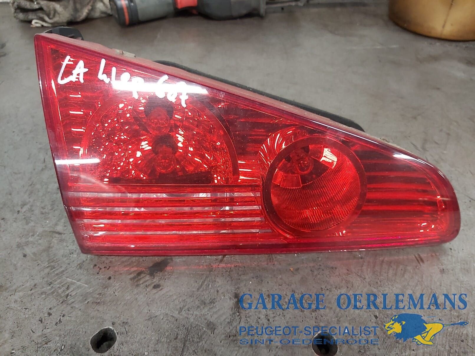 linker achterlicht kofferklep peugeot 607, Gebruikt, -, -, ARN erkend