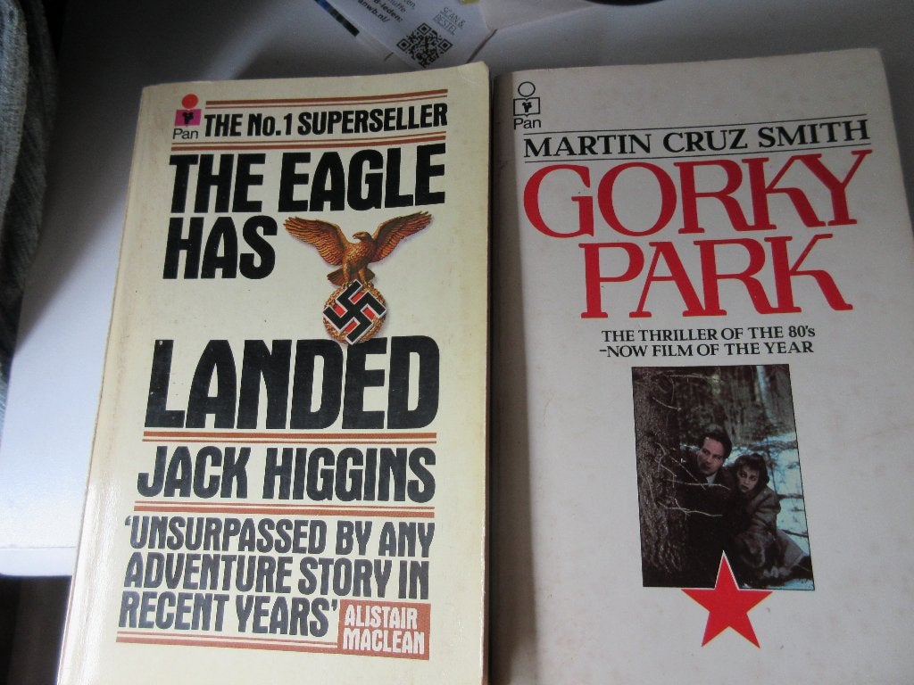 Gorky Park  en The Eagle has Landed, in het Engels, Ophalen of Verzenden, Gelezen, Diverse auteurs