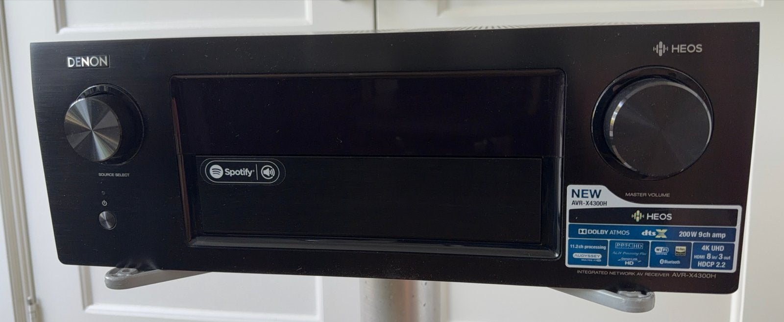 Denon AVR-X4300H AV-receiver - 9.2-kanaals, 4K, HEOS, Audio, Tv en Foto, Versterkers en Receivers, Overige systemen, Denon, Ophalen of Verzenden