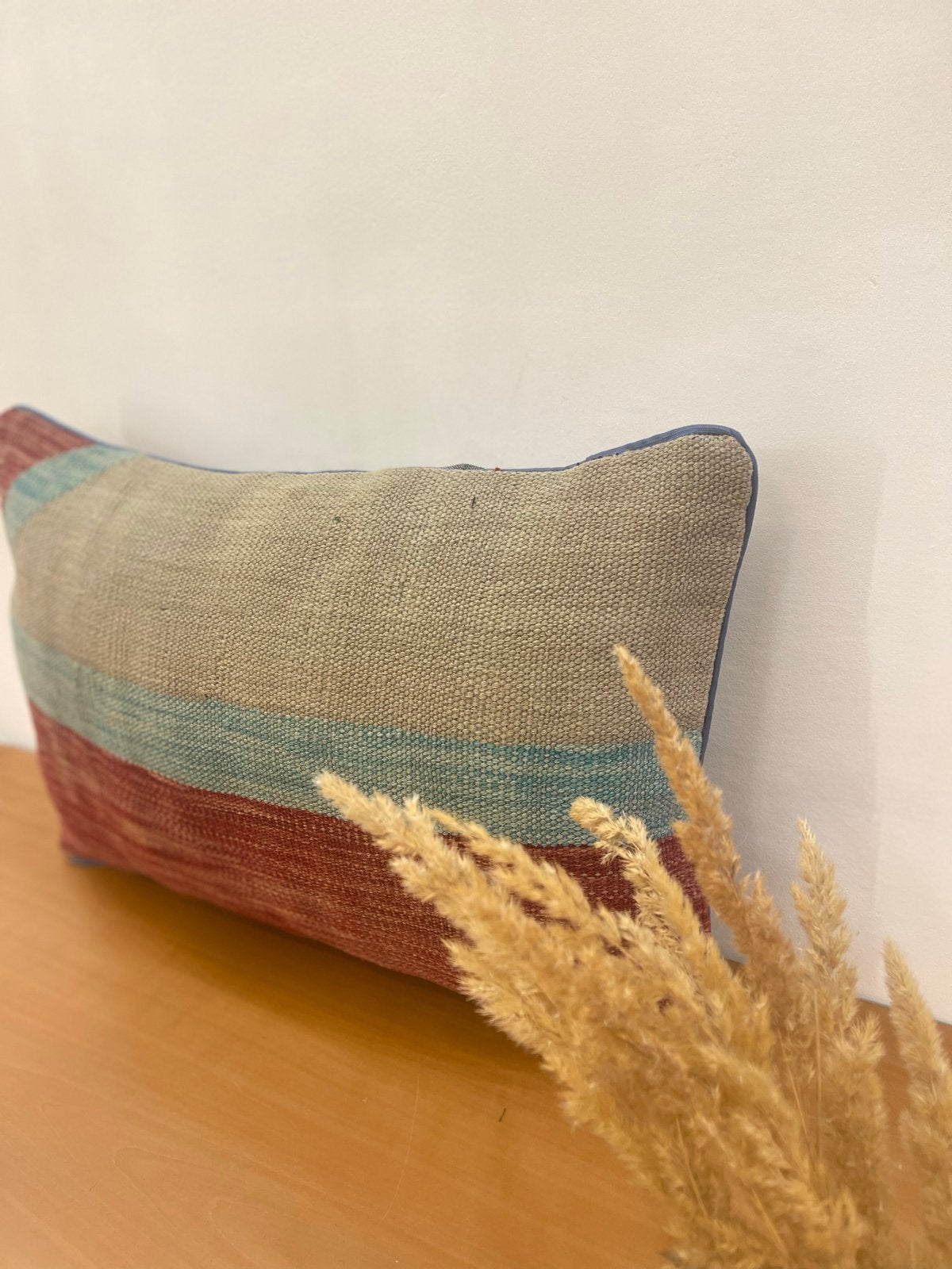 Kilim kussenhoes met vulling, modern kelim design 60x40 cm, Meerkleurig, Nieuw, Ophalen of Verzenden, Sadikaberdy@gmail.com