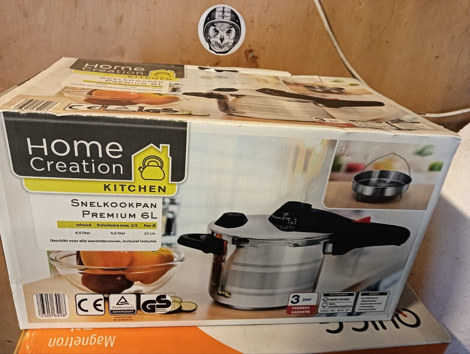 Home Creation Snelkookpan Premium 6L - Nieuw, Ophalen of Verzenden, Nieuw