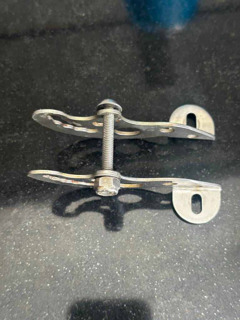 Harken klembevestiging voor classic block, Ophalen of Verzenden, Gebruikt, Toebehoren, Minder dan 15 m²