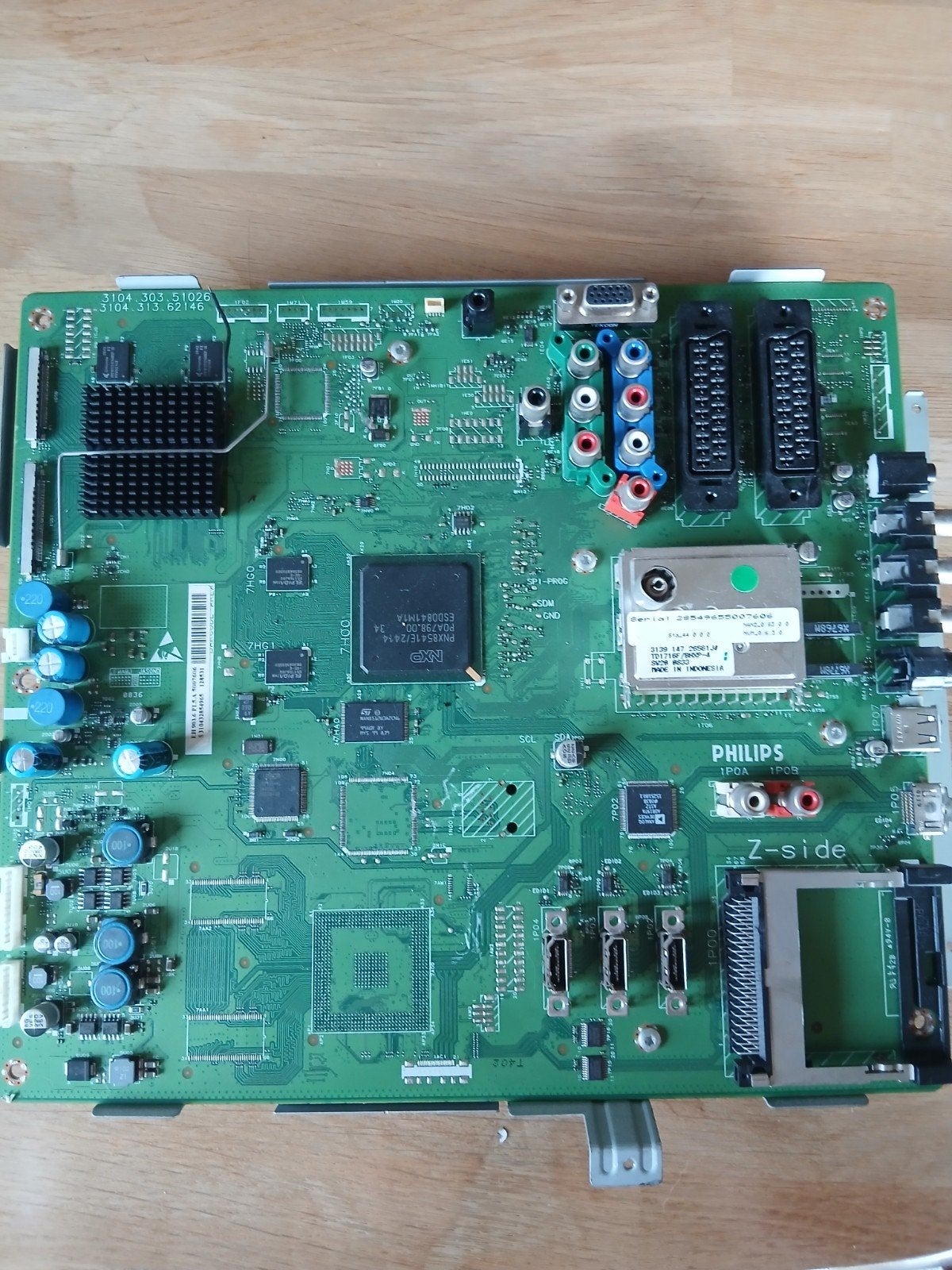 Philips TV Moederbord - Z-side (Gebruikt), Ophalen of Verzenden, Gebruikt, Philips