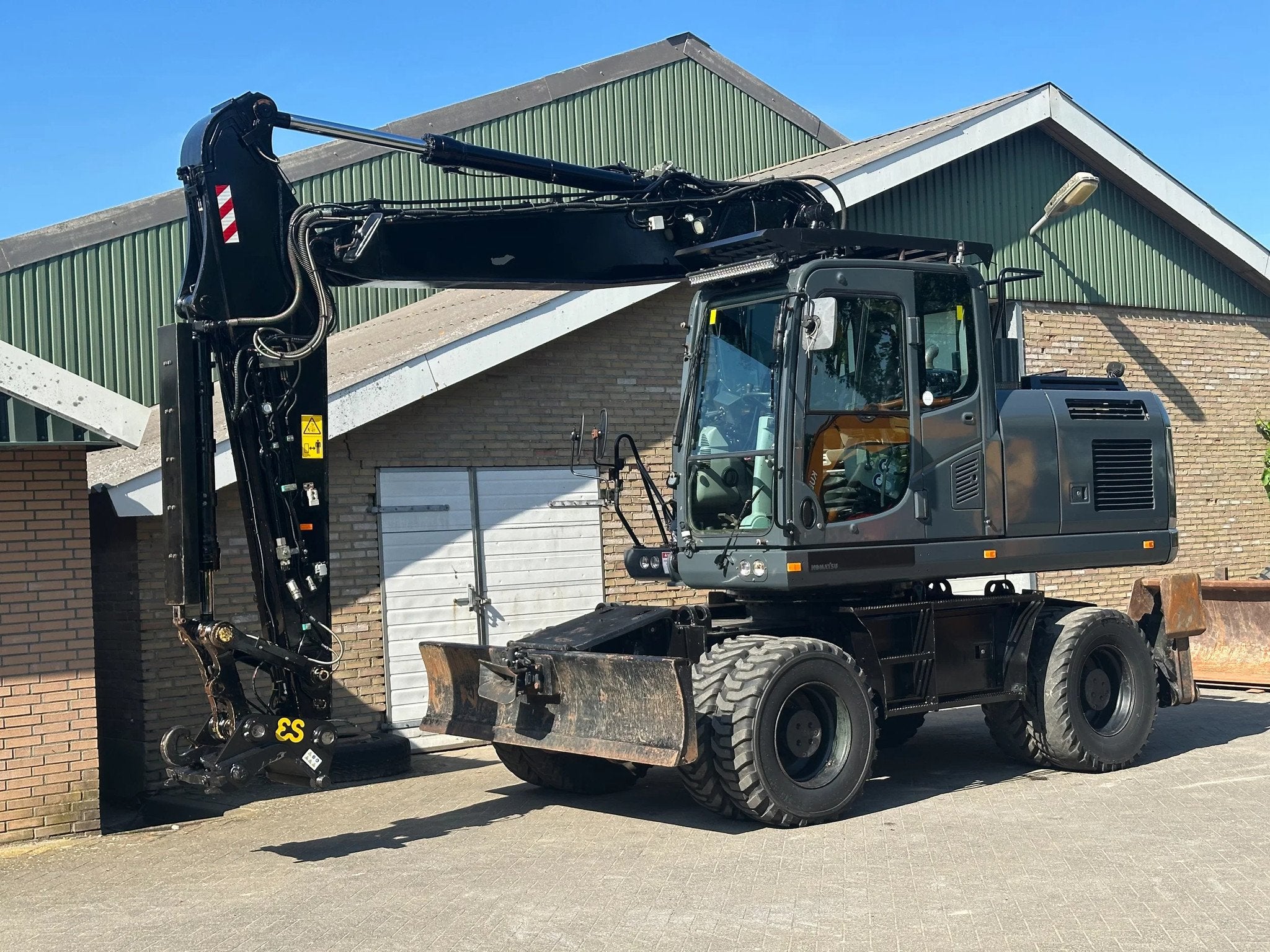 Komatsu PW180-10 (bj 2018), Graafmachine