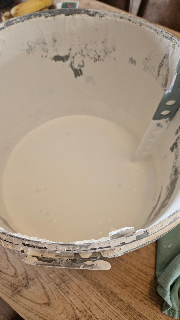 Verf wit ral 9010, Doe-het-zelf en Verbouw, Verf, Beits en Lak, Ophalen, Wit, Minder dan 5 liter, Verf