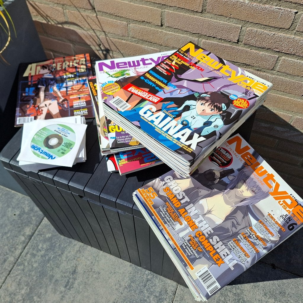 Newtype USA anime magazines 2003-2005, Ophalen, Gelezen, Muziek, Film of Tv