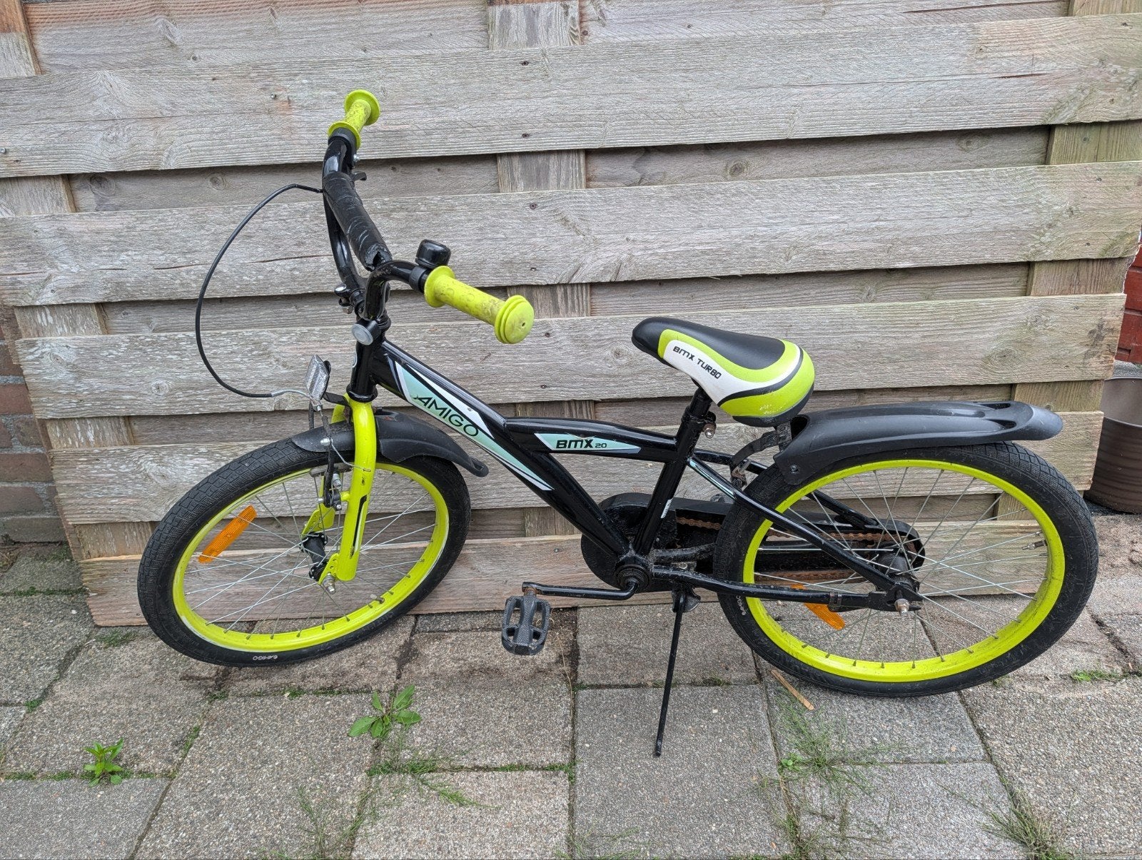Amigo BMX Turbo 20 inch - Stoere kinderfiets, Ophalen, Staal, Amigo, 16 tot 20 inch