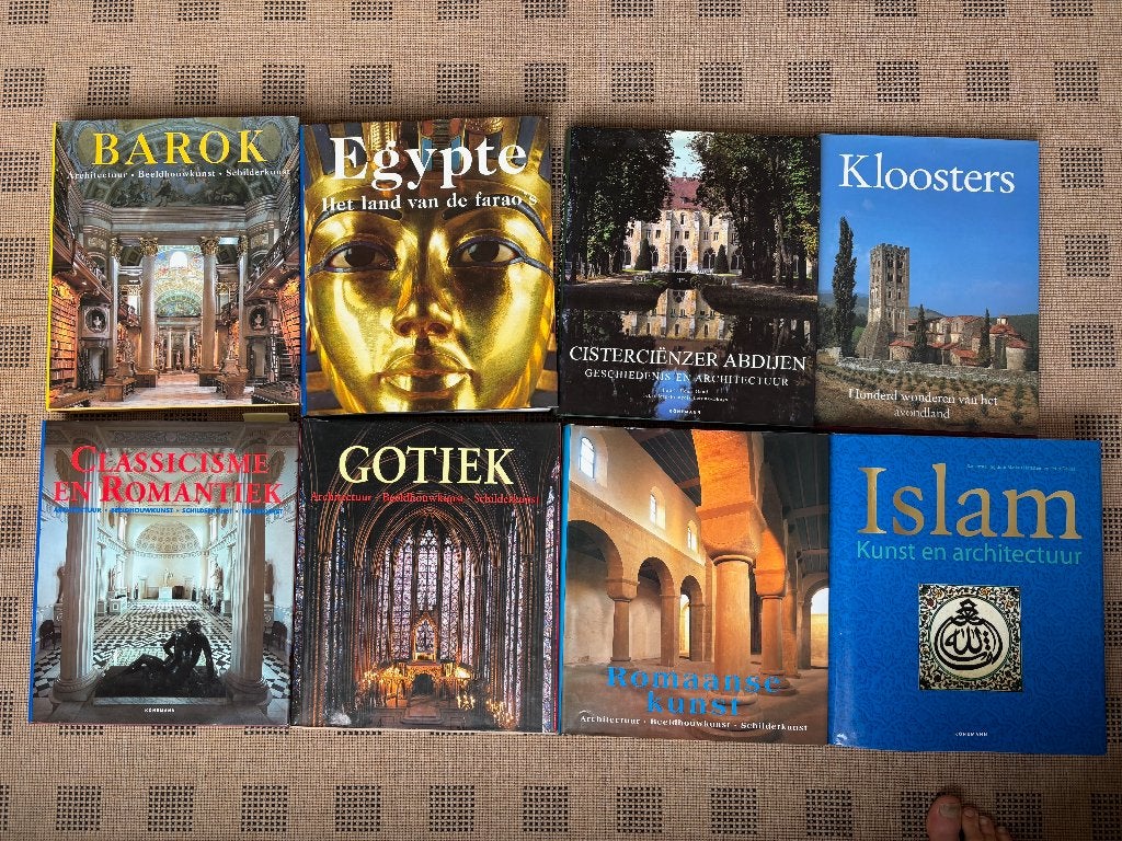 8 kunstboeken Konemann, Ophalen, Zo goed als nieuw, Overige onderwerpen, Meerdere auteurs