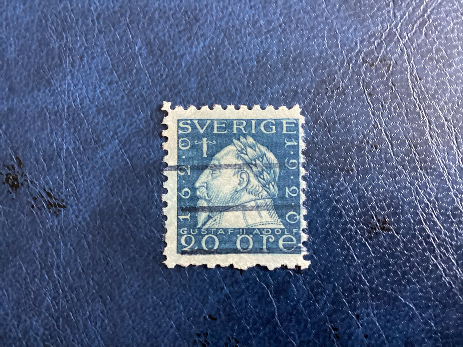 Zweden 1920-Mi.137B -90 ore, Gustav II Adolf, Ophalen of Verzenden, Zweden, Gestempeld