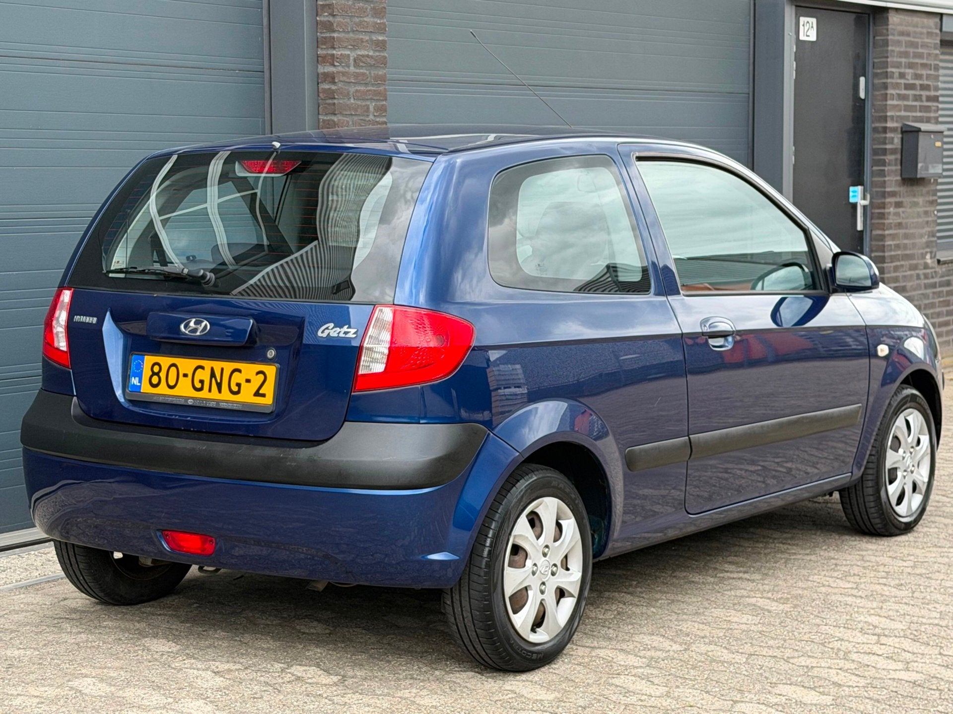 Hyundai Getz 1.1i Active Young APK 3drs in zeer goede staat, Auto's, Hyundai, Voorwielaandrijving, Gebruikt, 4 cilinders, Blauw