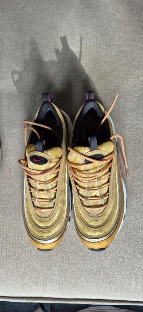 Nike Air Max 97 Gold - Maat 38.5, Kleding | Dames, Schoenen, Zo goed als nieuw, Sneakers of Gympen, Overige kleuren, Ophalen of Verzenden