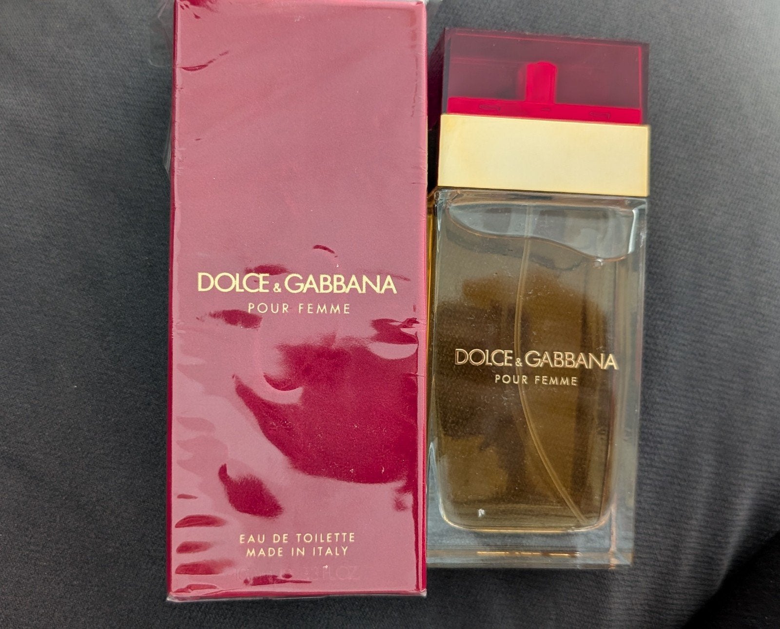 Dolce Gabbana perfume, Ophalen