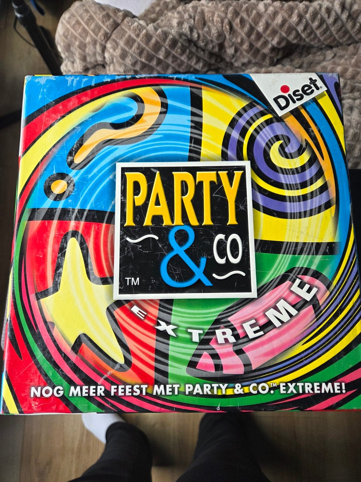 Party & Co Extreme Bordspel - Nog meer feest!, Hobby en Vrije tijd, Gezelschapsspellen | Bordspellen, Ophalen, Gebruikt, Diset