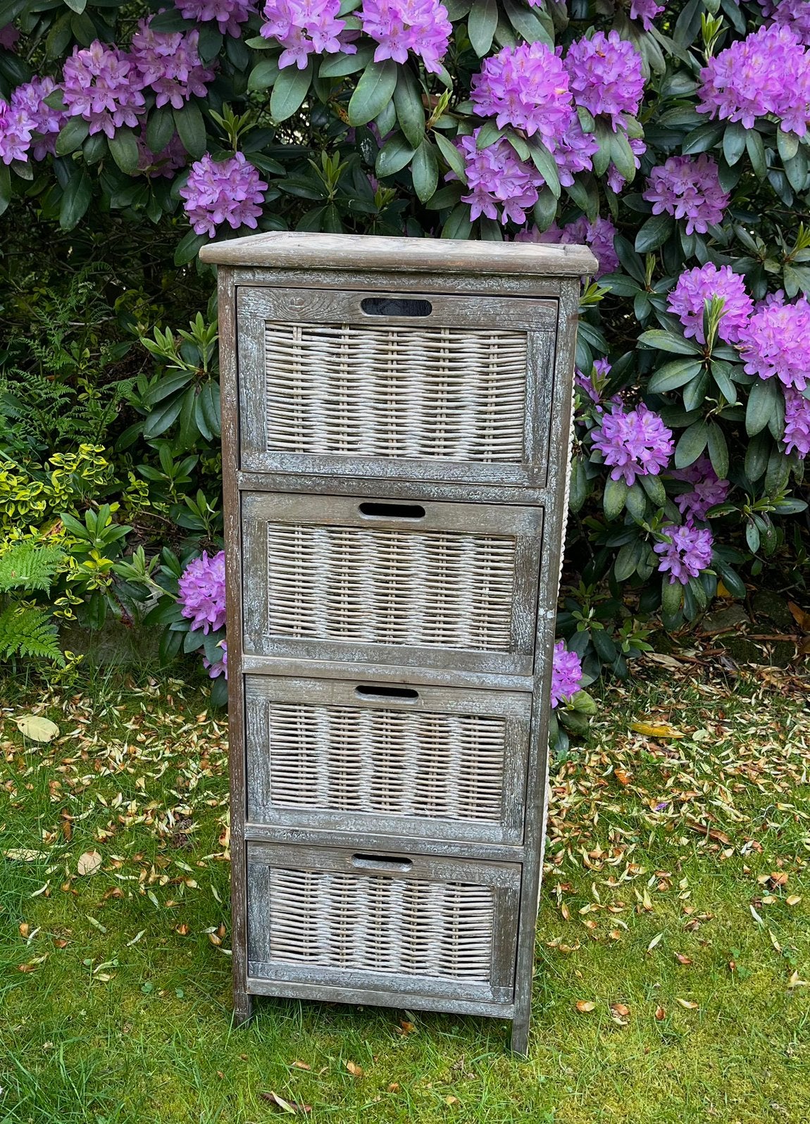 Rotan kastje Vintage look, Ophalen of Verzenden, Gebruikt