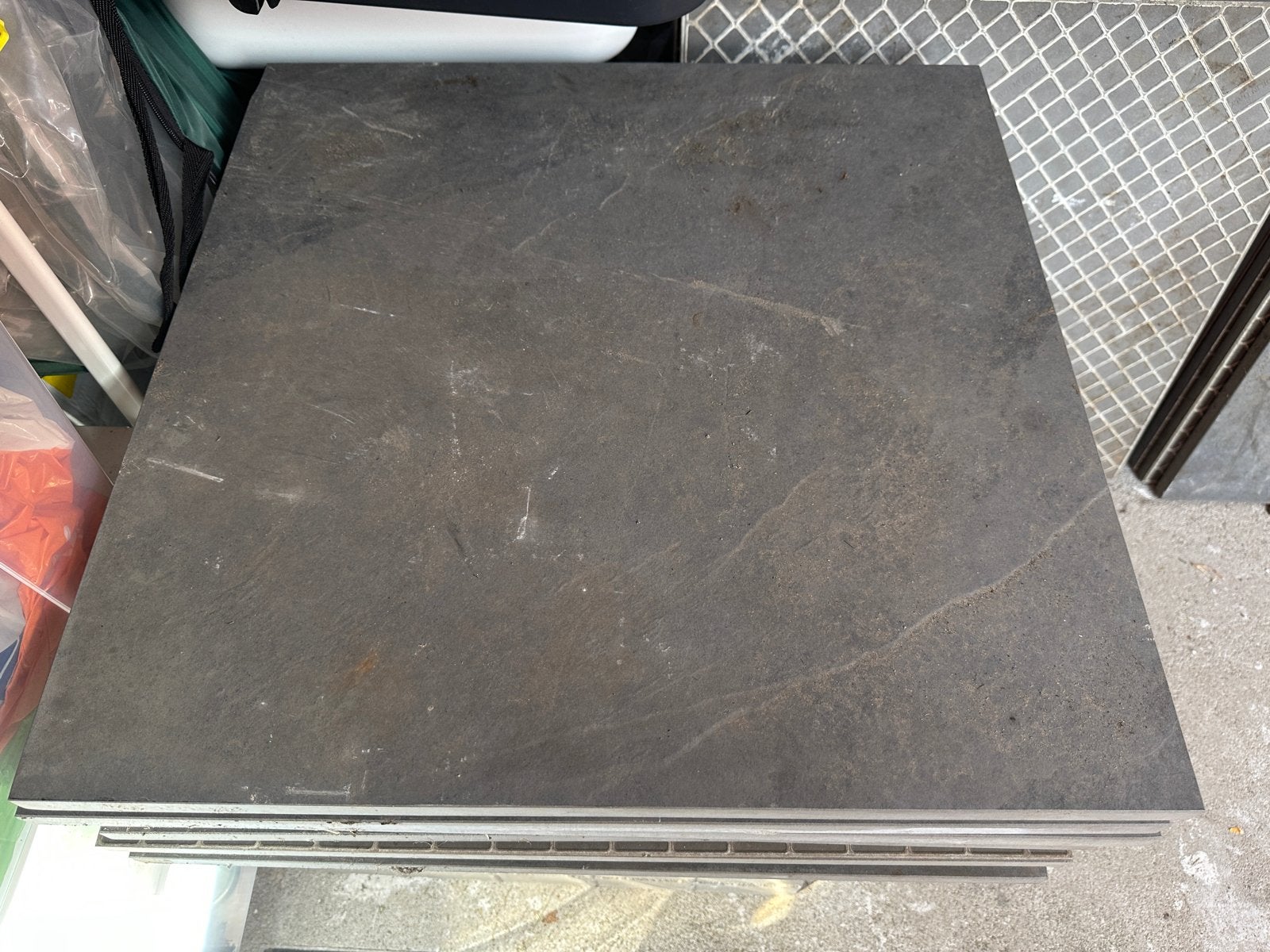 Gratis tuintegels, Ophalen, Gebruikt, 40 tot 60 cm, 10 m² of meer