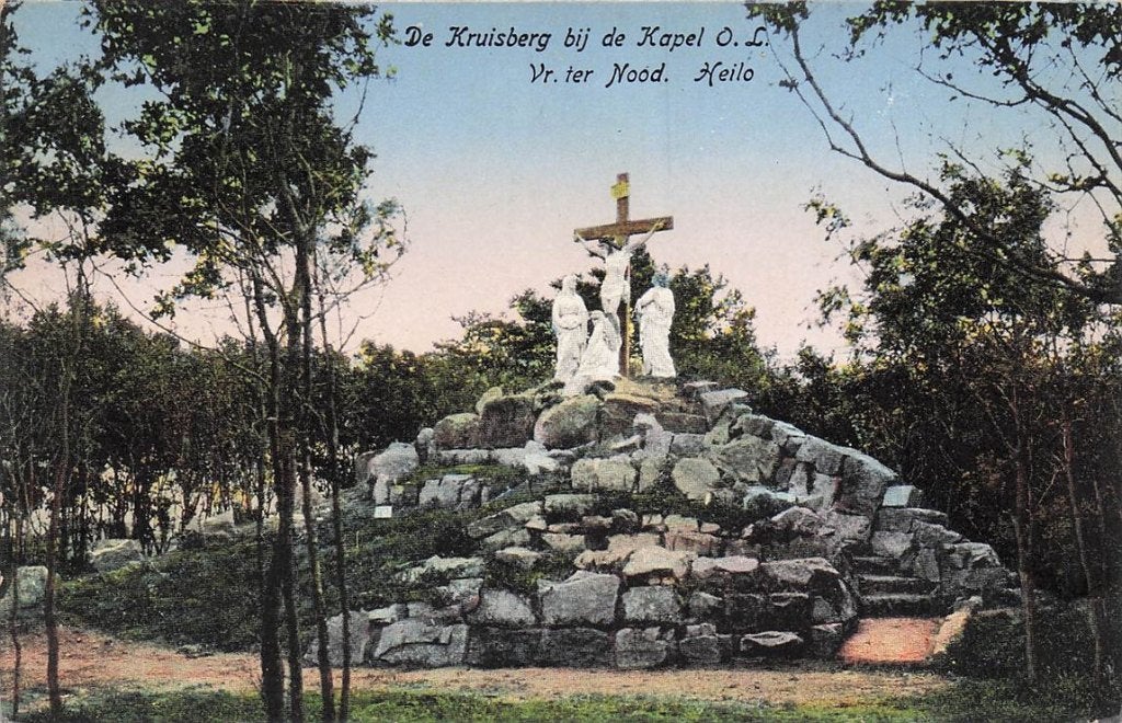 702-135-011 Heiloo De Kruisberg Bij De Kapel O L Vr Ter Noo, Verzenden, Voor 1920, Noord-Holland