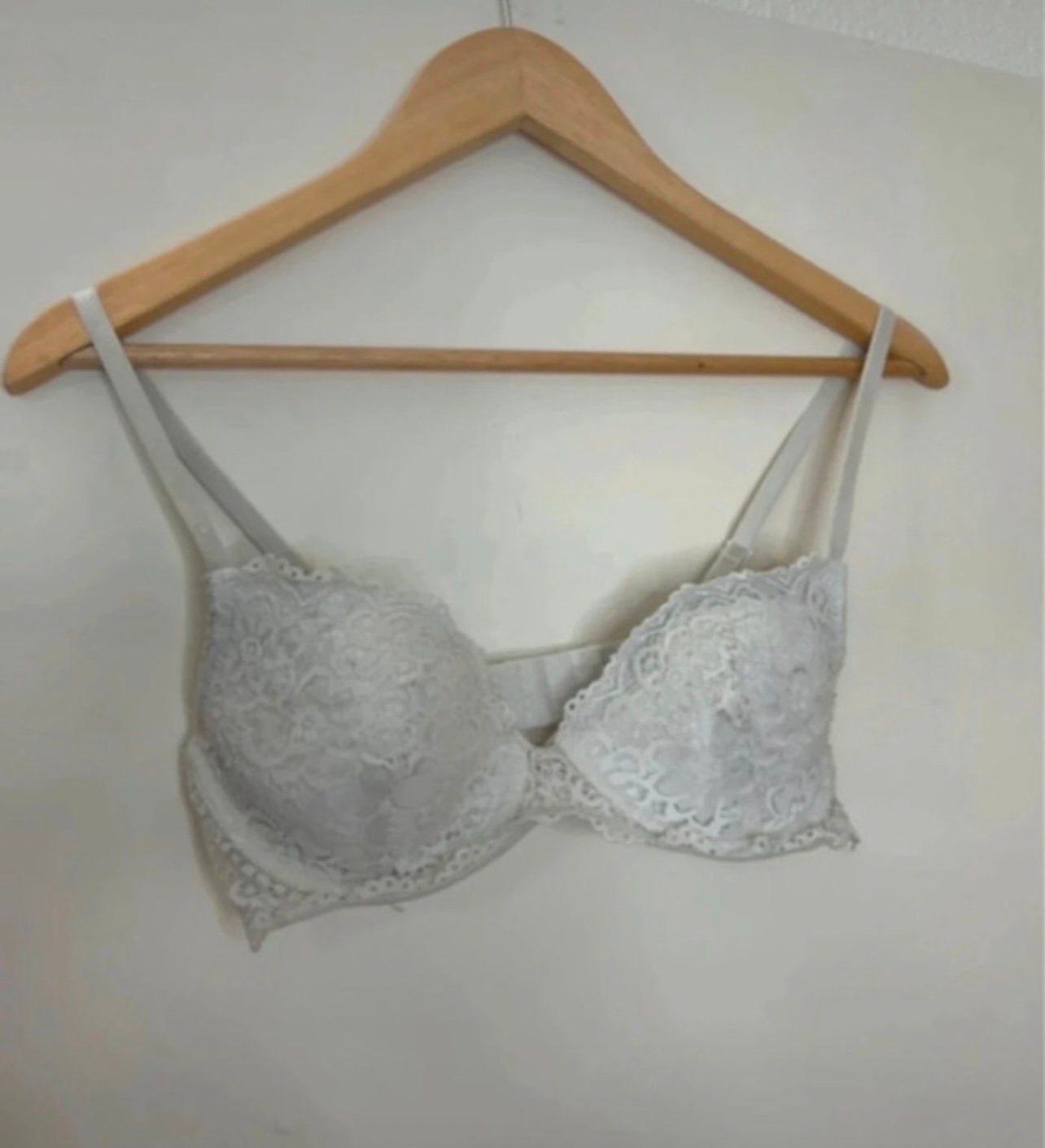 Wit kanten dames bh met beugel | cupmaat 75C | Hema, Ophalen of Verzenden, Wit, BH