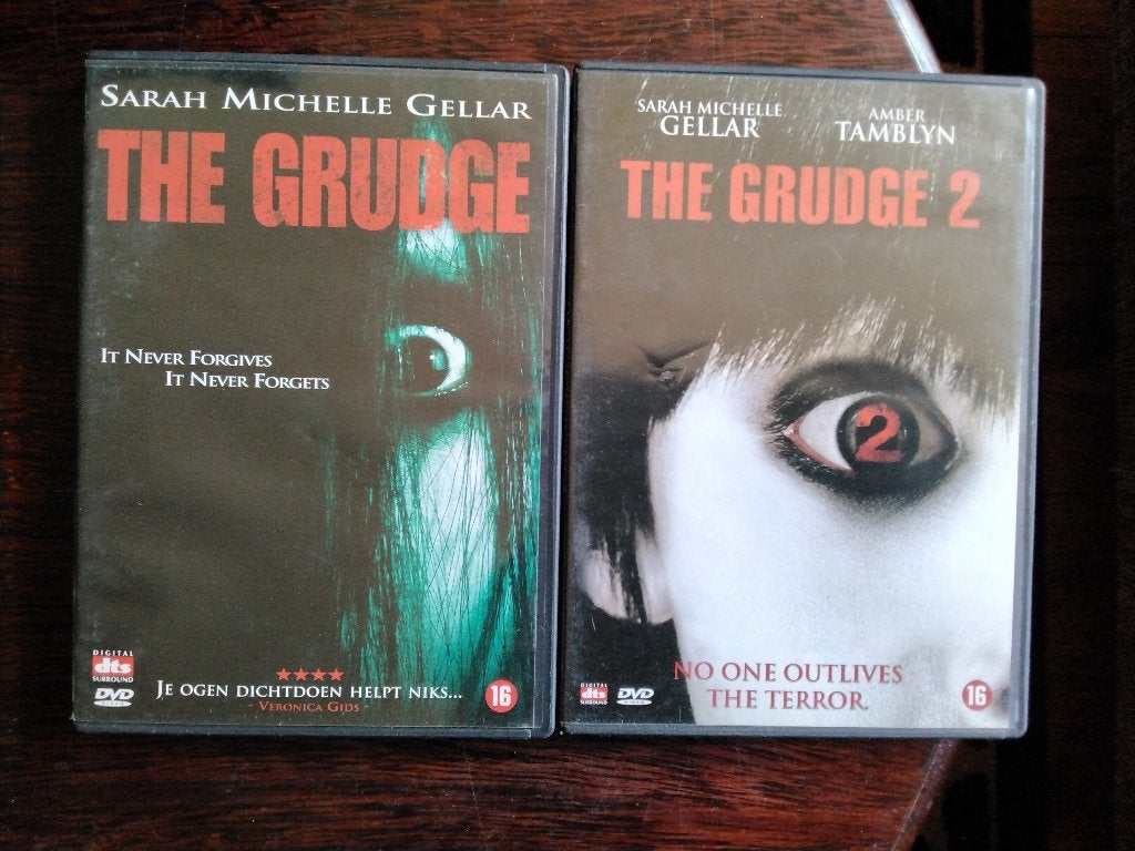 The grudge en The grudge 2, 2 dvds, origineel, Engels, Vanaf 16 jaar, Nederlands, Ophalen of Verzenden