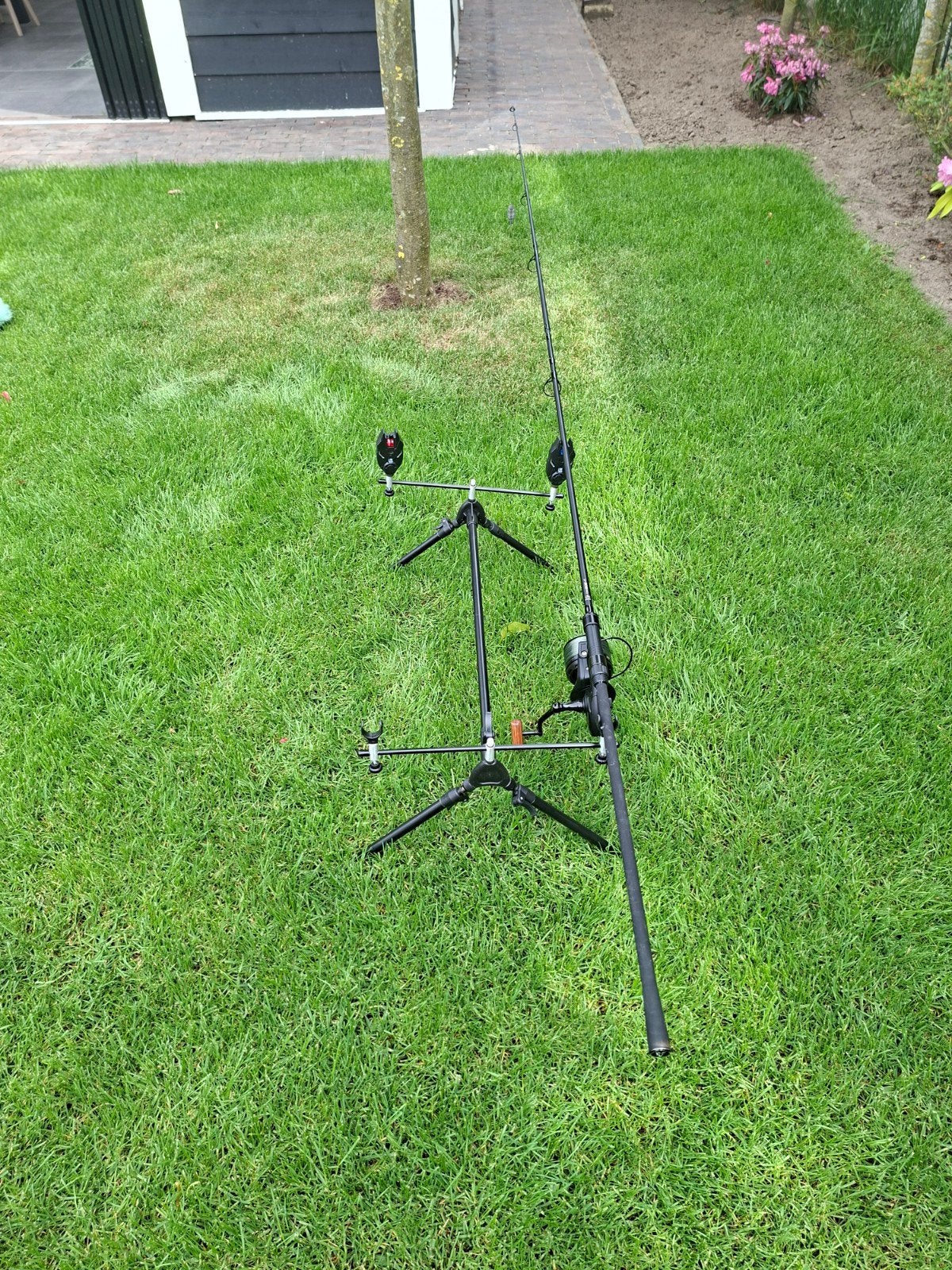 2 Ultimate hengels: Ultra Light Combo (2.20m) & Roofvishenge, Ophalen, Zo goed als nieuw, Werphengel