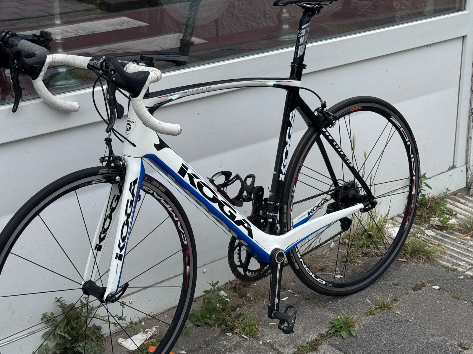 Koga Kimera Road UD Team racefiets - Maat 58, Ophalen, 28 inch, Gebruikt, Velgrem