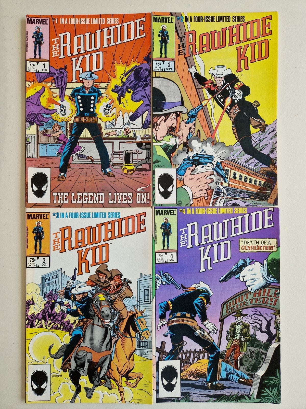 The Rawhide Kid 1-4 [ Vintage MARVEL Comics] Western strips, Gelezen, Amerika, Verzenden, Meerdere comics
