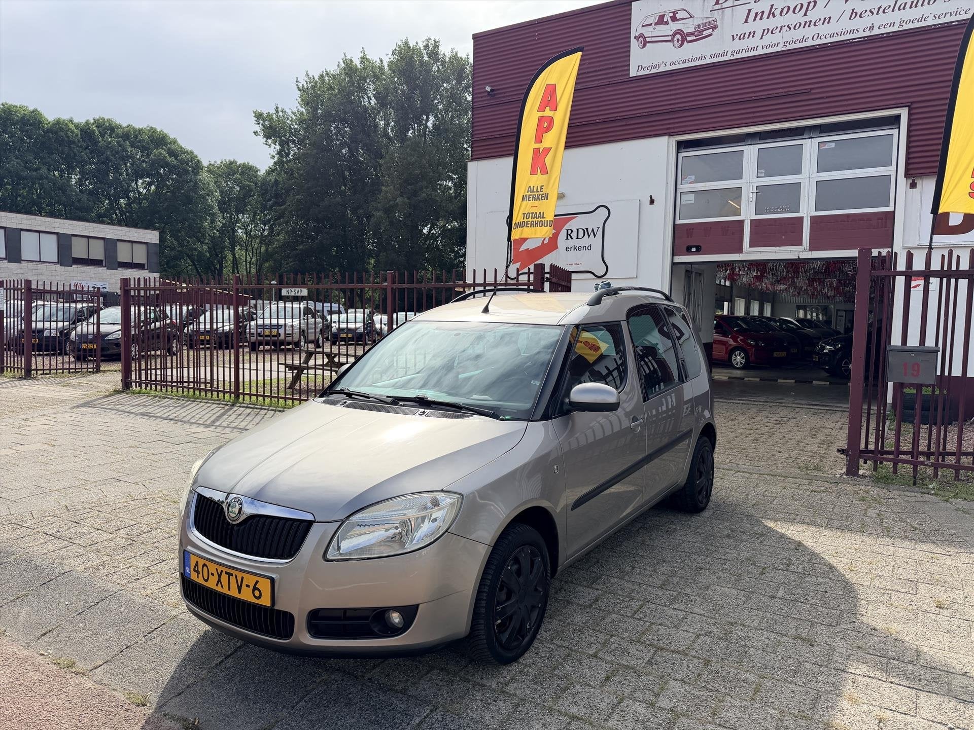 Skoda Roomster 1.4 16V 63KW Dynamic, Auto's, Gebruikt, 4 cilinders, Roomster, Bedrijf