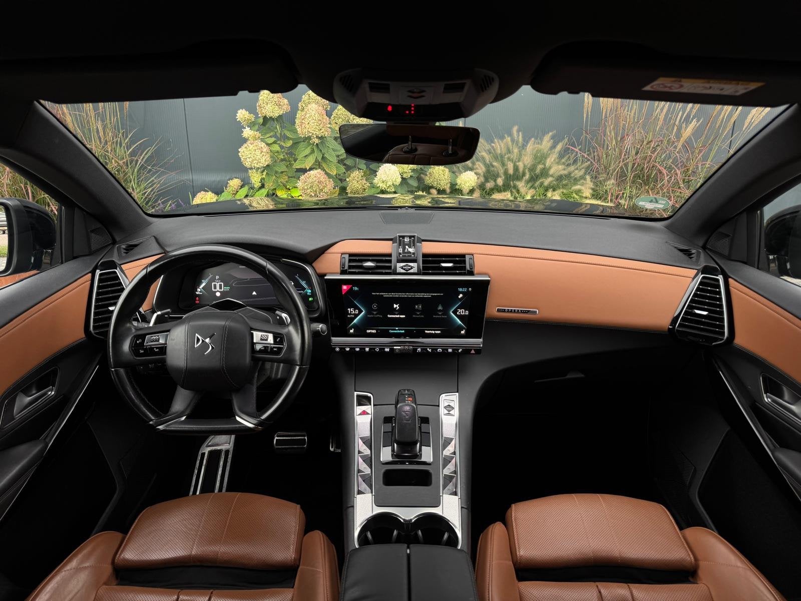 DS 7 Crossback E-Tense Performance LEDER|LED|CLIMATE|CR CONT, Dealer onderhouden, Gebruikt, Zwart, 4 cilinders