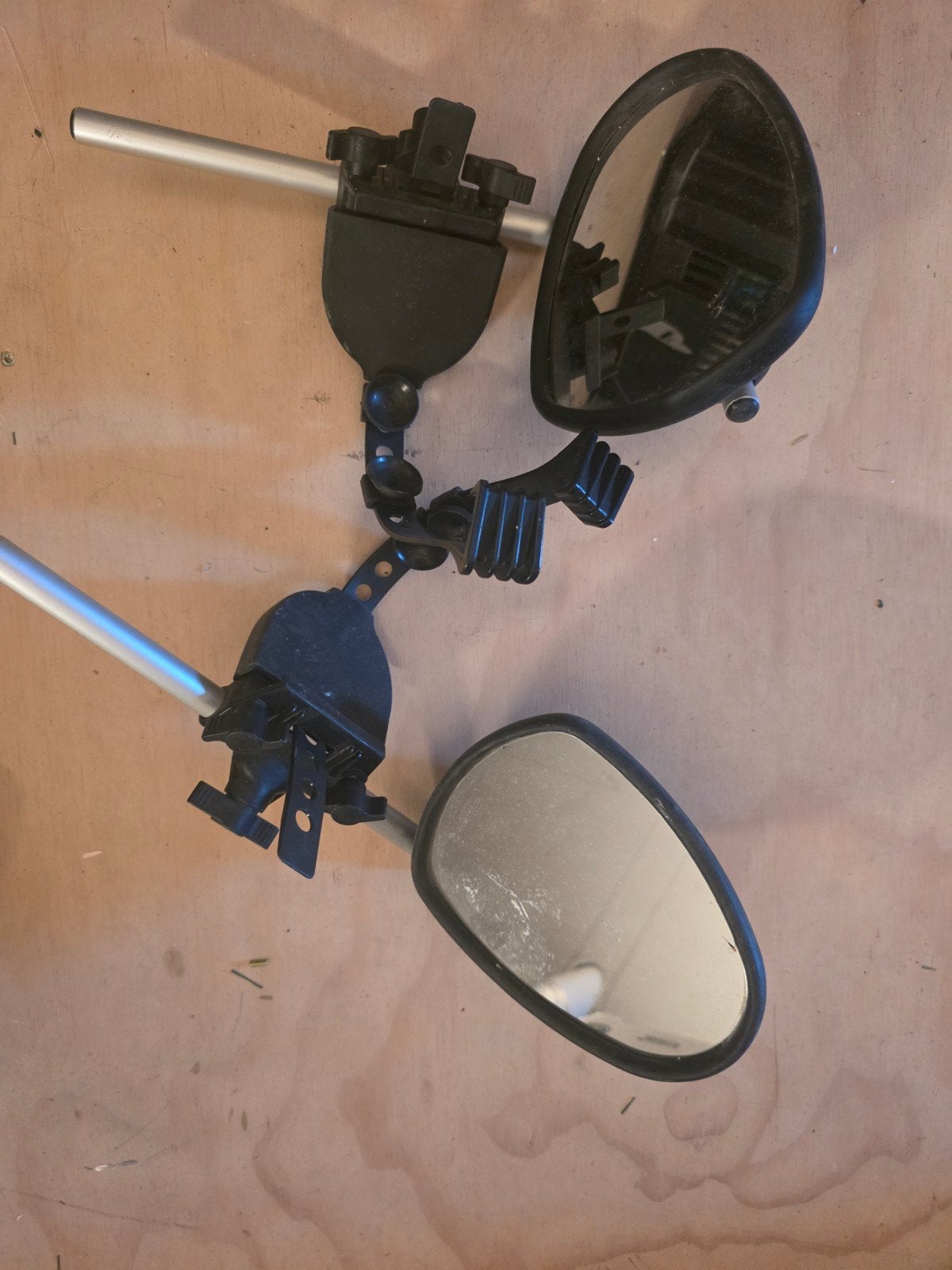 Spiegelset voor aanhanger - Universeel, Ophalen of Verzenden, Gebruikt