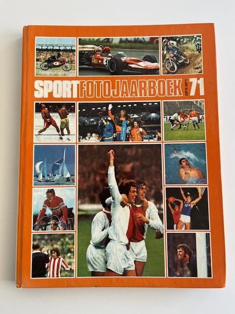 Vintage Sport Foto Jaarboek 1971, Boeken, Sportboeken, Gelezen, Diverse auteurs, Ophalen of Verzenden, Overige sporten