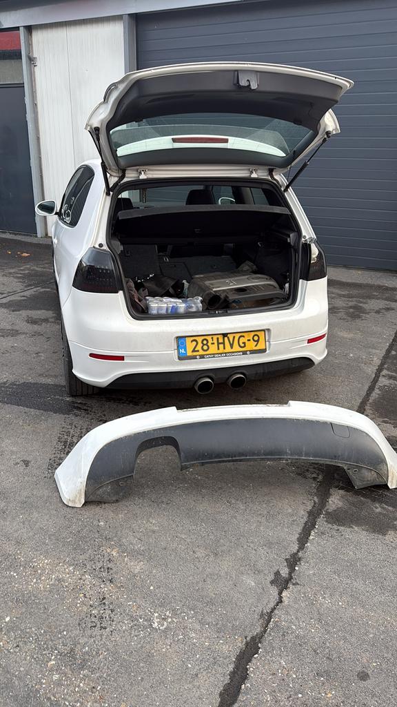 Volkswagen golf 5 in onderdelen, Ophalen