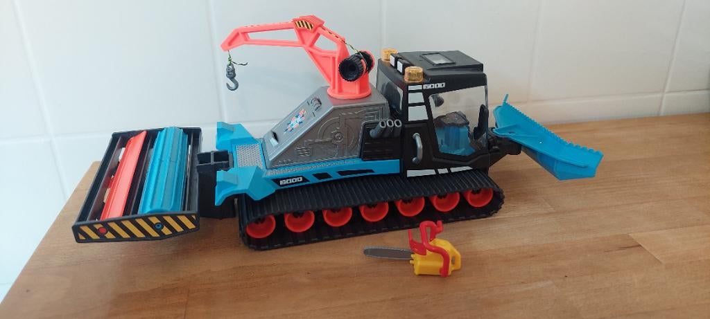 Playmobil sneeuwschuiver pistebully ., Ophalen of Verzenden, Zo goed als nieuw, Complete set