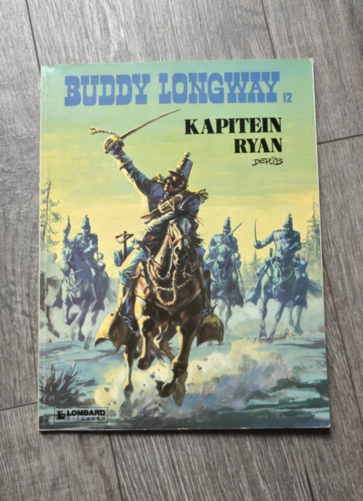 Buddy Longway - Kapitein Ryan, Boeken, Stripboeken, Gelezen, Eén stripboek, Ophalen of Verzenden