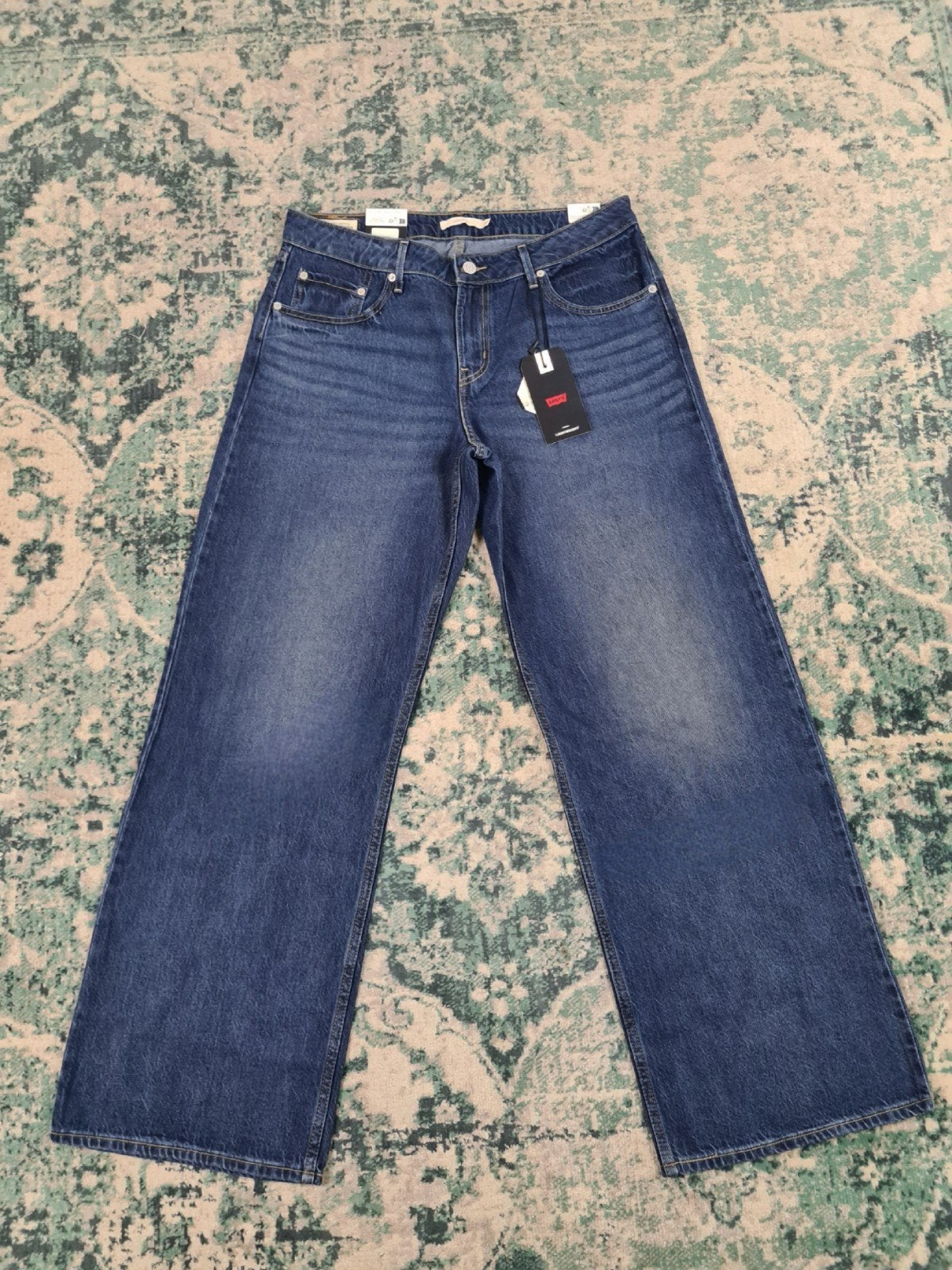 Levi’s Low Loose Straight Leg W31 L32 Blauw Nieuw Tulsi3132, Blauw, Nieuw, Ophalen of Verzenden, W30 - W32 (confectie 38/40)