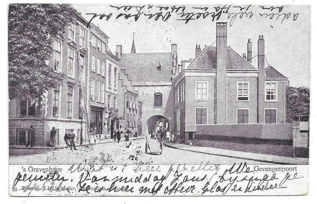 AK 's-Gravenhage - Gevangenpoort., Verzenden, Voor 1920, Ongelopen, Zuid-Holland