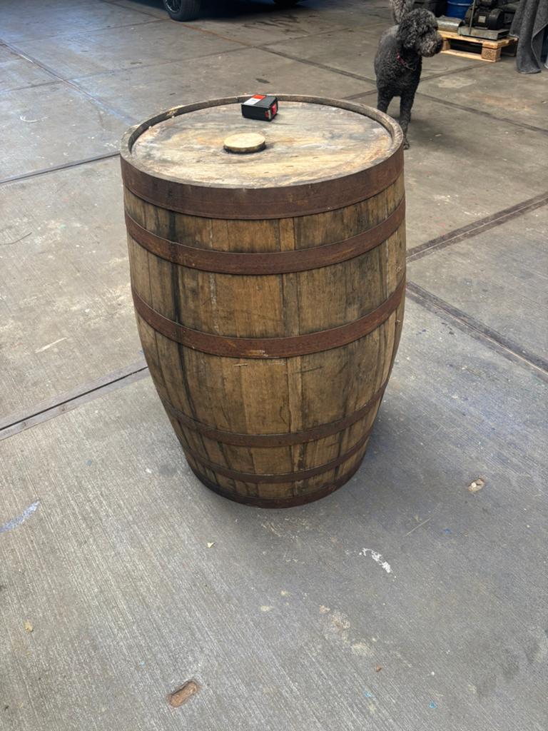 Wijnvaten te koop, 150 liter of meer, Ophalen, Zo goed als nieuw, Hout