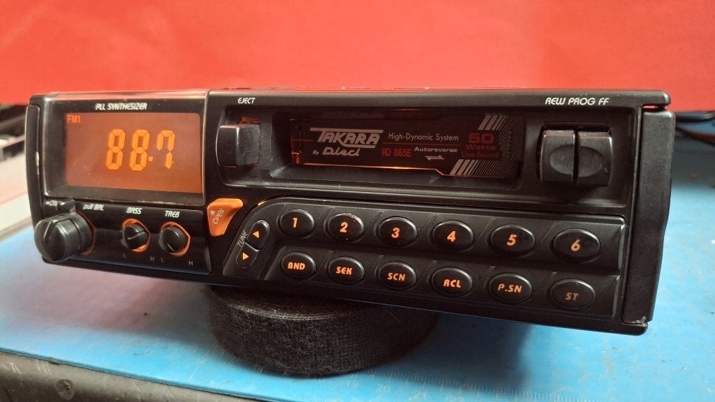Takara  RD865E radio/cassette vintage High Power jaren 90, Ophalen of Verzenden, Info@takara.com, Takara Electronic Industry Co