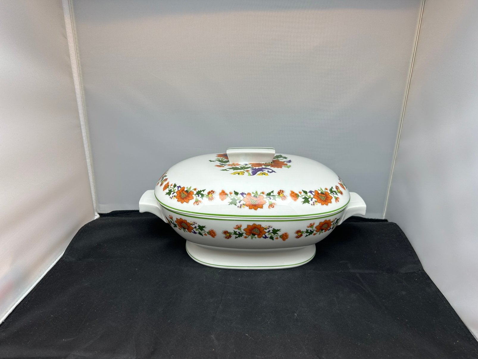Vintage Cousty Limoges Terrine | Soepschaal met Bloemdecor, Ophalen