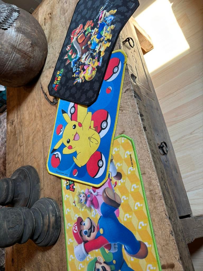 3 kinder muismatten gratis, 1 speler, Ophalen of Verzenden, Zo goed als nieuw, Vanaf 3 jaar