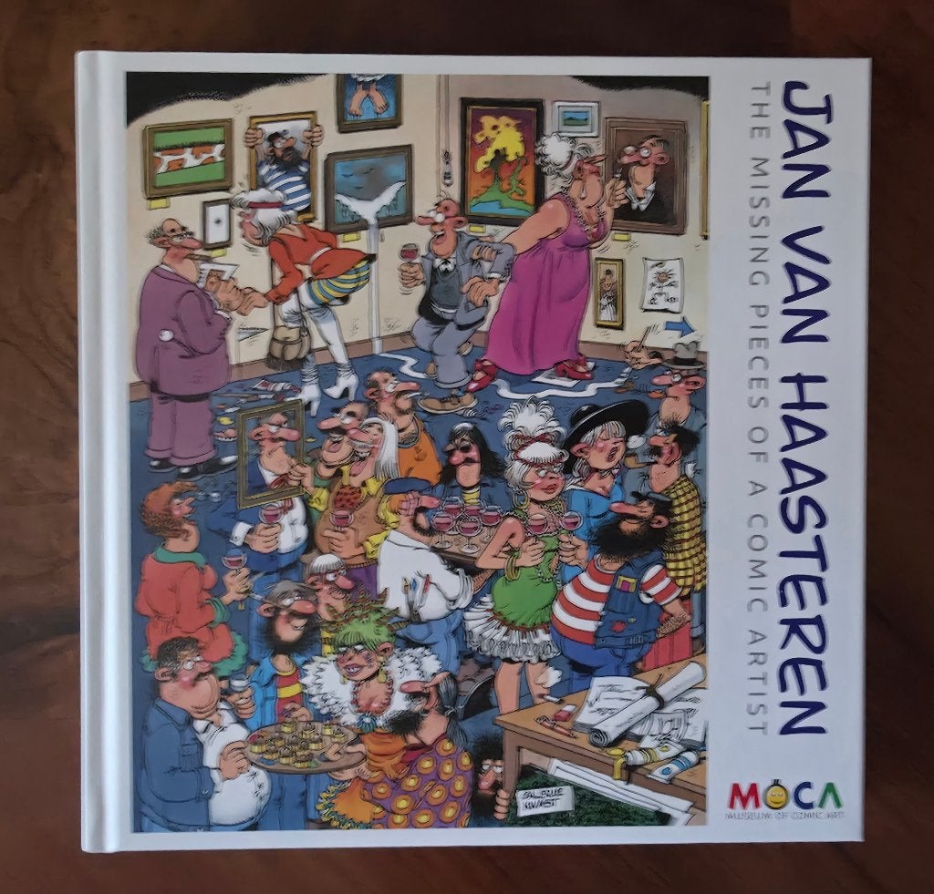 Jan van Haasteren catalogus, Jan van Haasteren, Eén stripboek, Ophalen of Verzenden, Zo goed als nieuw