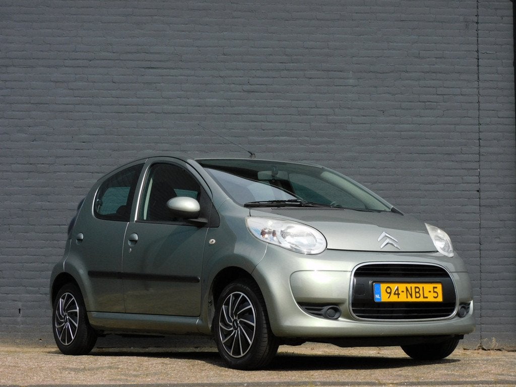 Citroën C1 1.0-12V Ambiance NETTE AUTO! AIRCO! APK T/M 8-5-, Voorwielaandrijving, Stof, Gebruikt, Zwart