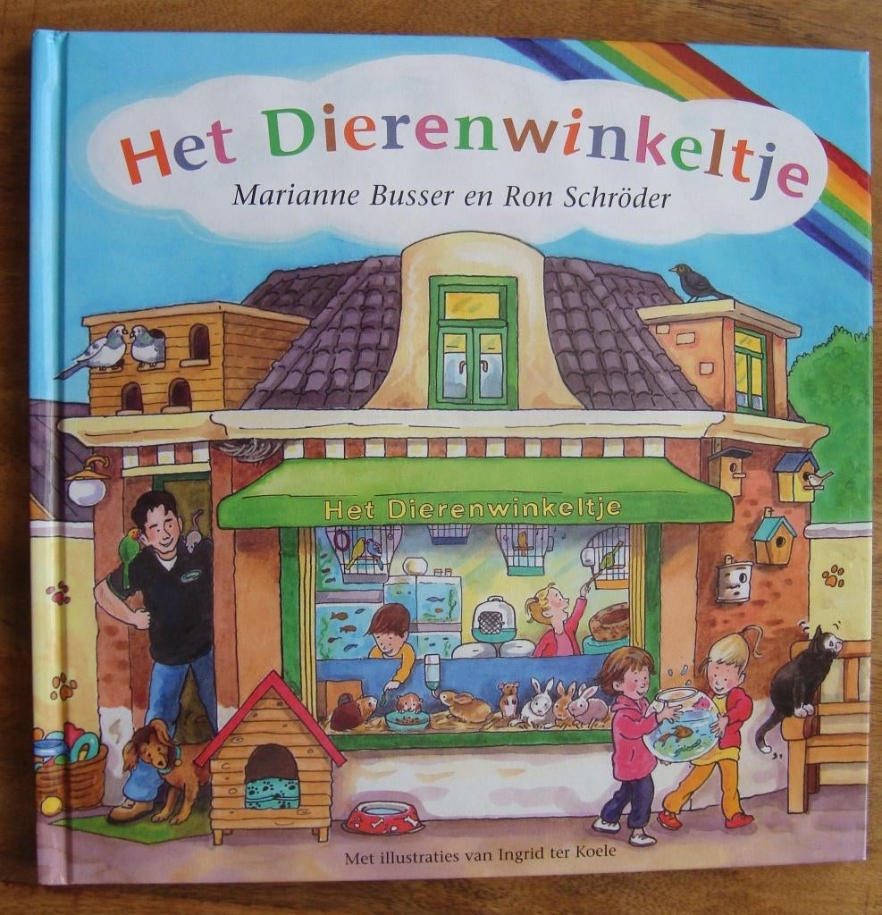 Het Dierenwinkeltje - Marianne Busser & Ron Schröder - hc, Boeken, Marianne Busser en Ron Schröder, Fictie algemeen, Ophalen of Verzenden