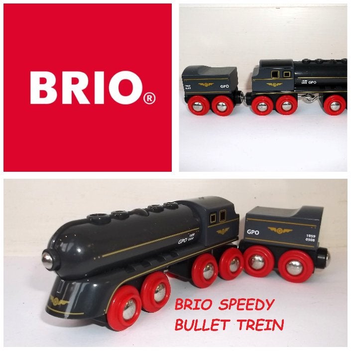 Brio Speedy Bullet Trein, Ophalen of Verzenden, Gebruikt