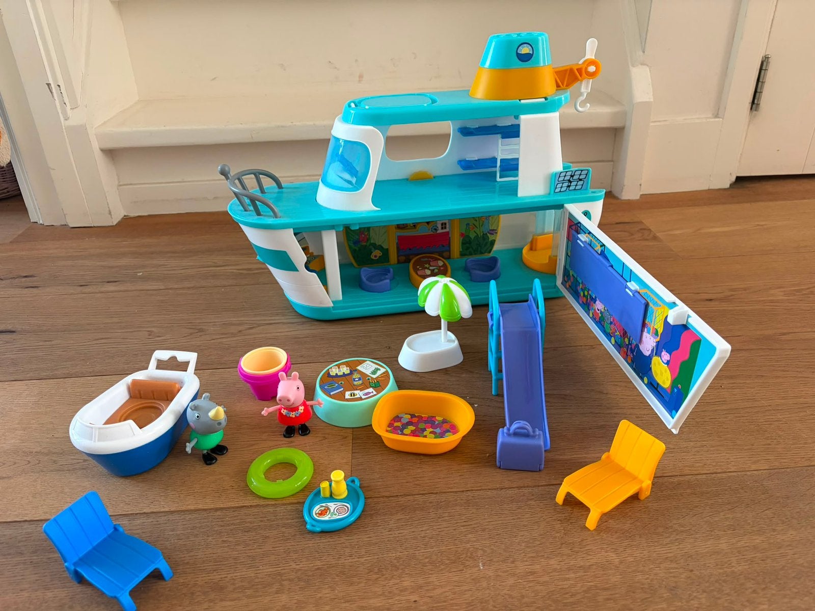 Peppa big cruiseship, Ophalen, Zo goed als nieuw