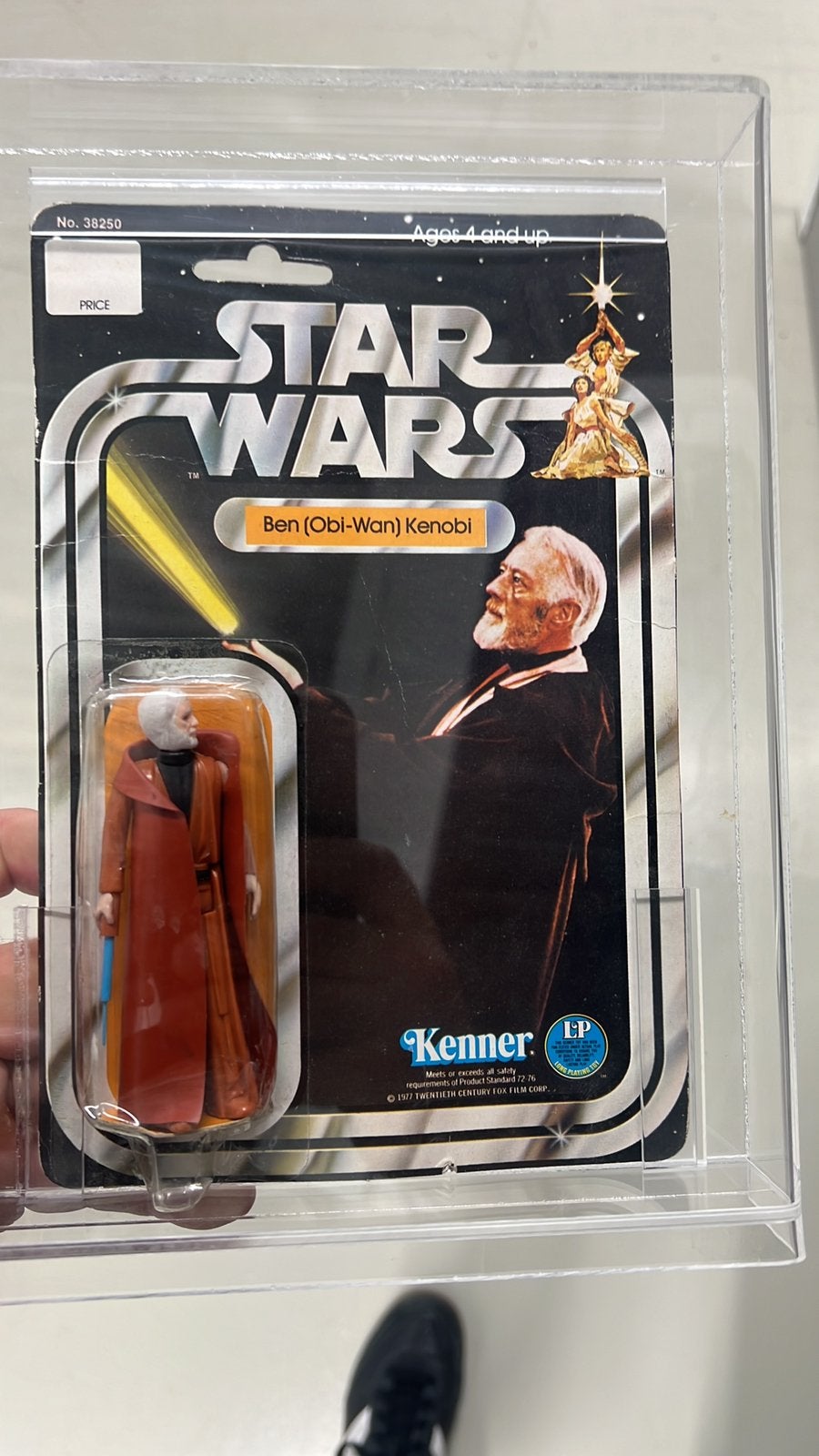 Star wars vintage Moc 12- back obi one, Ophalen of Verzenden, Nieuw, Actiefiguurtje