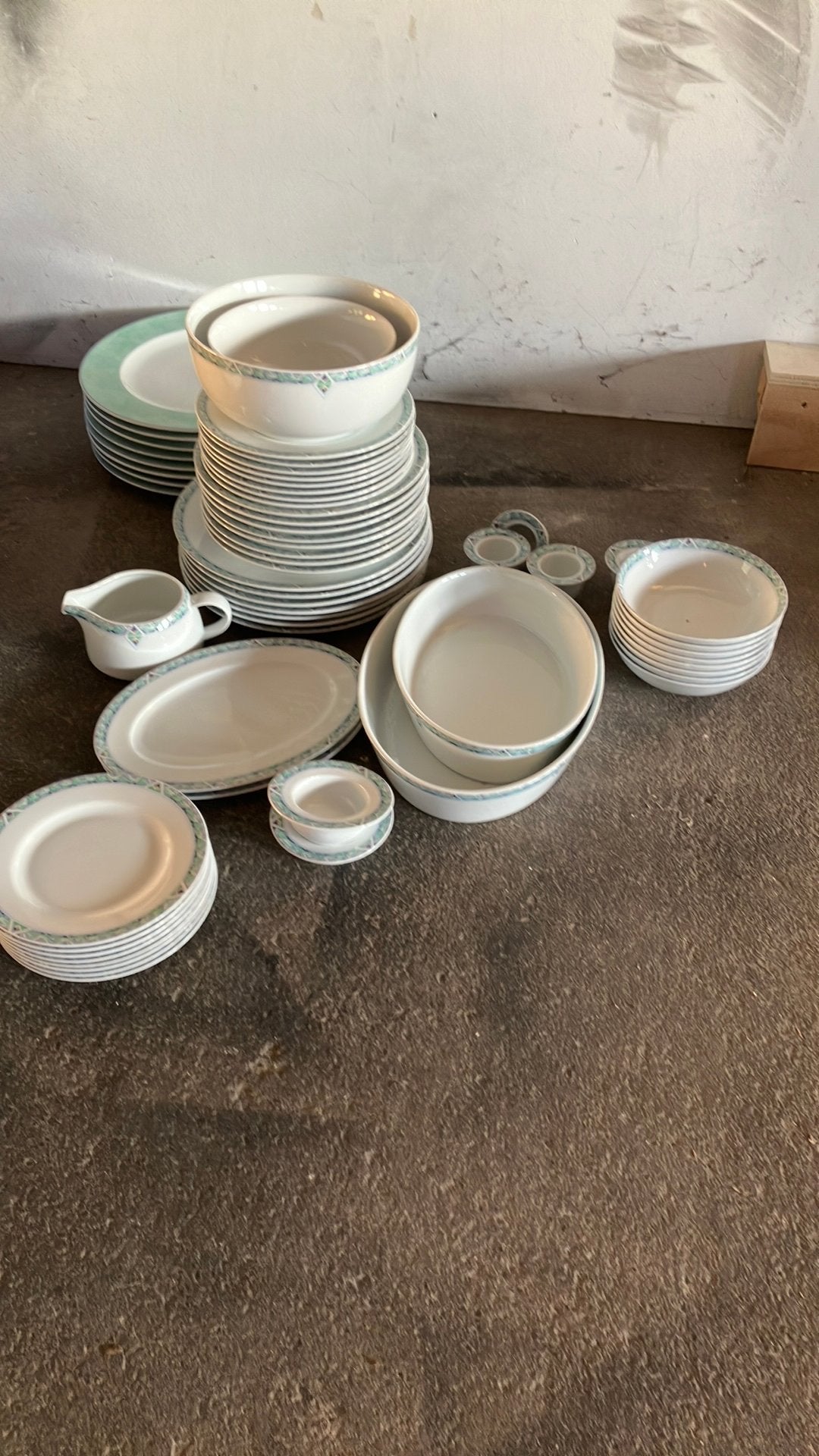 Arzberg Albert Heijn servies borden schaal gebaksbordjes, Ophalen, Zo goed als nieuw, Albert Heijn, Bord(en)