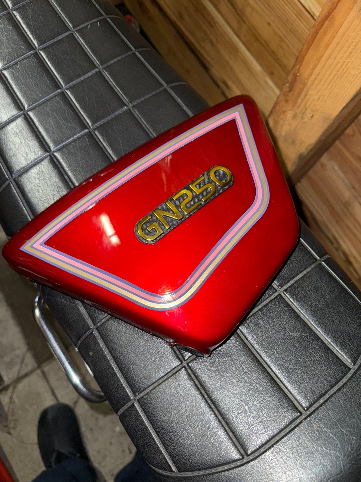Zij deksel Suzuki GN250, Ophalen of Verzenden, Zo goed als nieuw