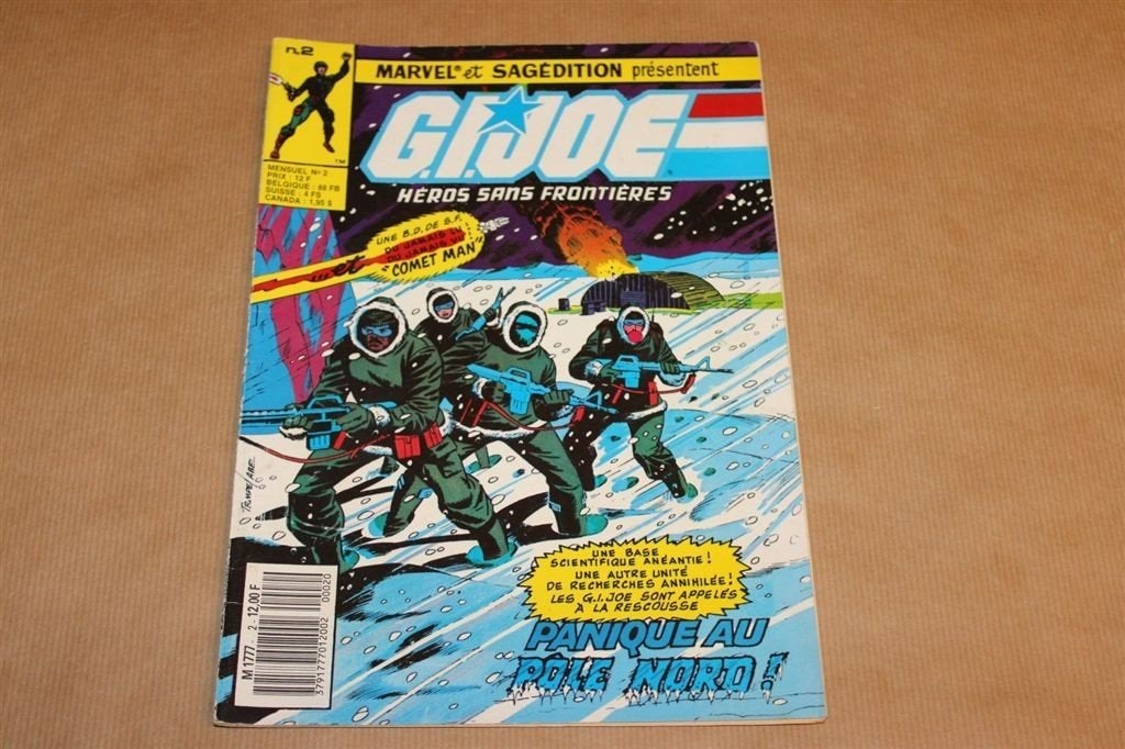 G.I.Joe - Nr. 2 - Franse uitgave - 1987, Eén stripboek, Ophalen of Verzenden, Zo goed als nieuw
