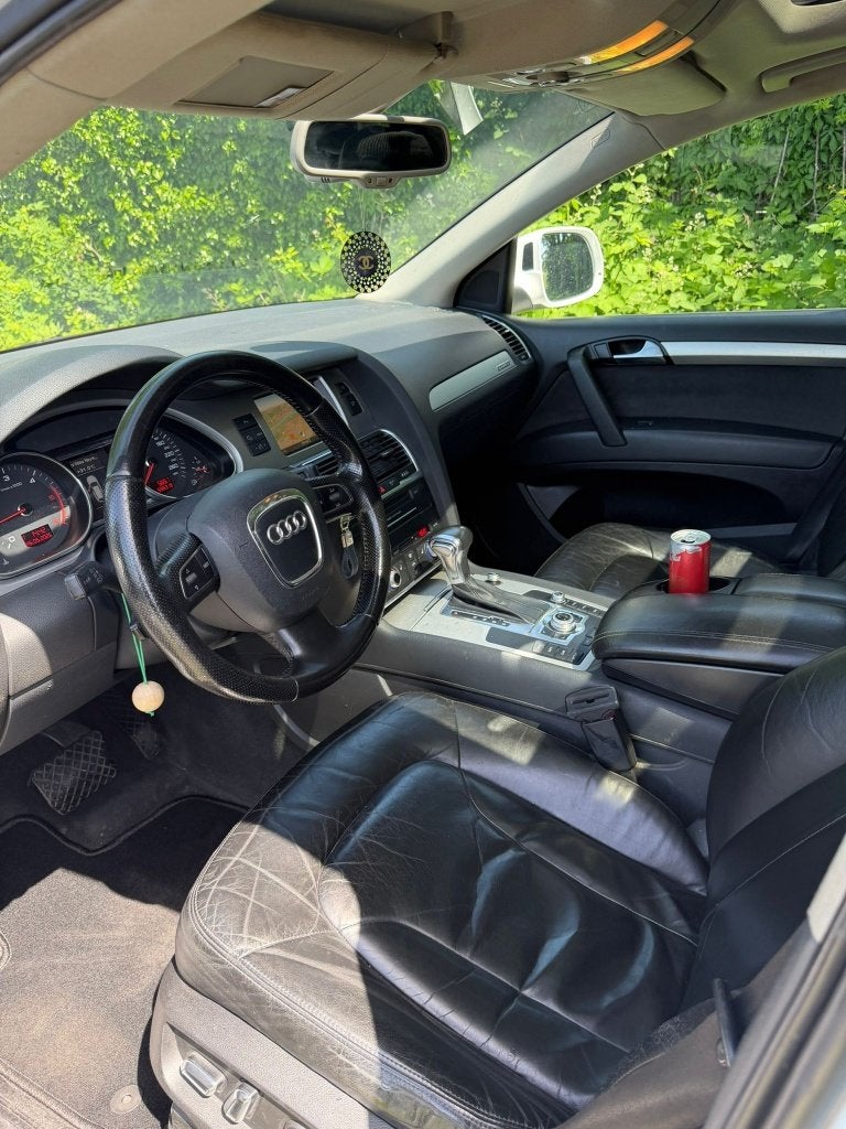 Audi Q7 3.0TDI 2011 EURO 6 PANO LEER AUT NAVI FULL OPTIE, Auto's, Automaat, Wit, Leder, Diesel