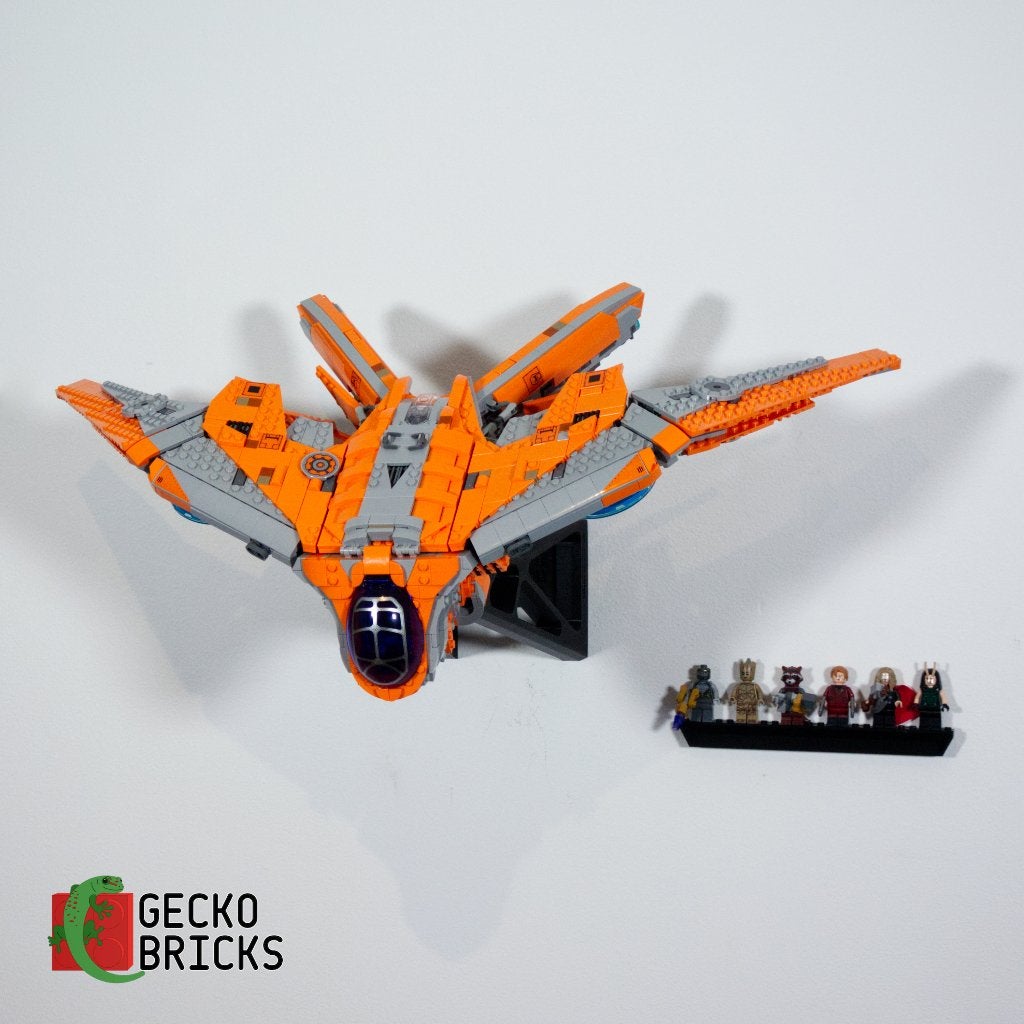 Wandbeugel geschikt voor LEGO The Guardians' Ship 76193, Wandhanger, Zwart, Nieuw, Ophalen of Verzenden